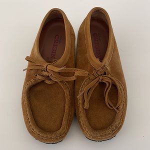 Clarks Original Wallabee Womens Chesnut Suede Chukkah Boots size 7.5 78105